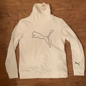 Puma mock neck sweatshirt